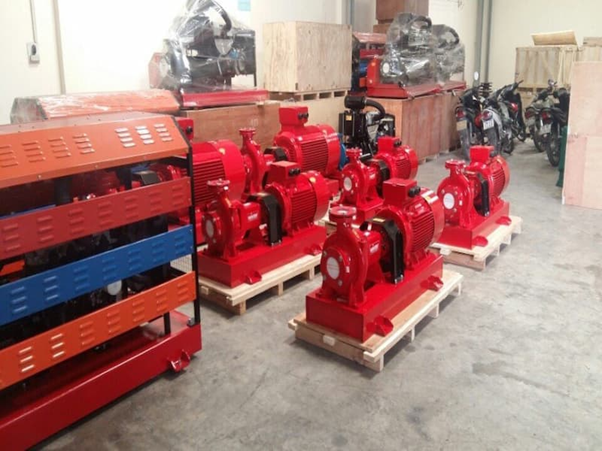 Máy bơm turbine trục đứng PCCC
