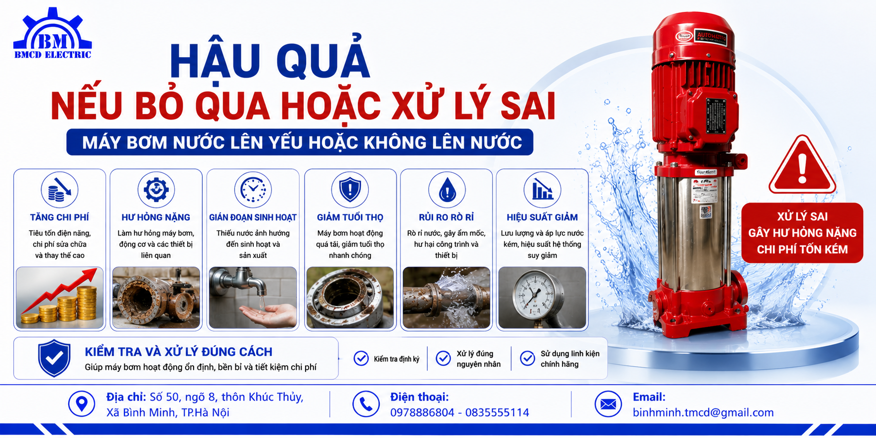 Hậu quả nếu bỏ qua hoặc xử lý sai