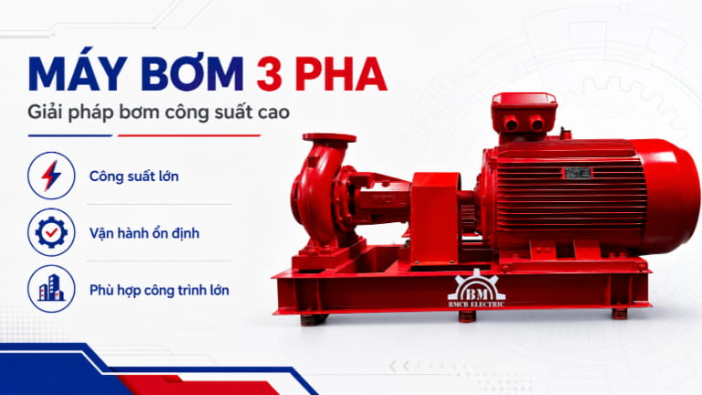 Khi nào nên dùng bơm 3 pha