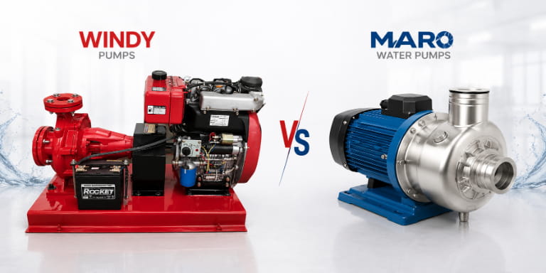 Tổng quan máy bơm Windy và máy bơm Maro