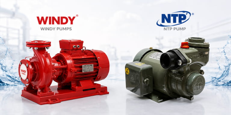 Tổng quan về máy bơm Windy và máy bơm NTP