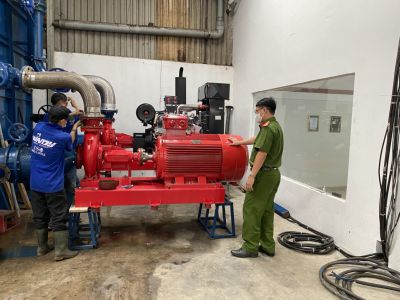 Niêm Phong Máy Bơm Sau Khi Thử Áp